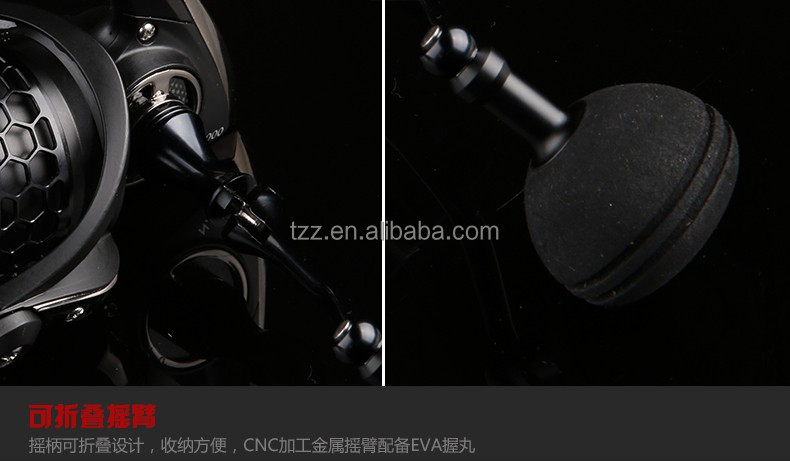 2016高品質スピニングリール サイズ NA4000/5000 ルアー釣り リール 9bb アルミ スプール仕入れ・メーカー・工場