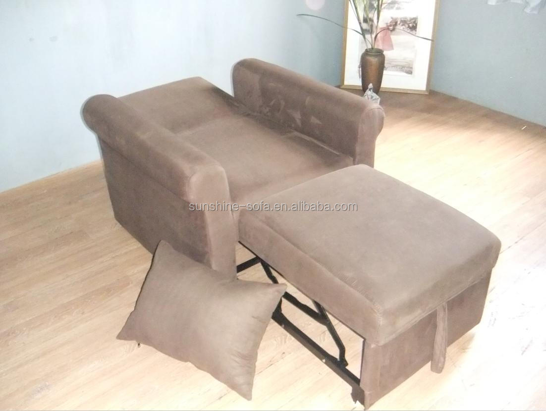 Modern design woonkamer microfiber sleeper sofa cum bed ontwerpen ... Kleur van de muur lopen garderobe ideeën