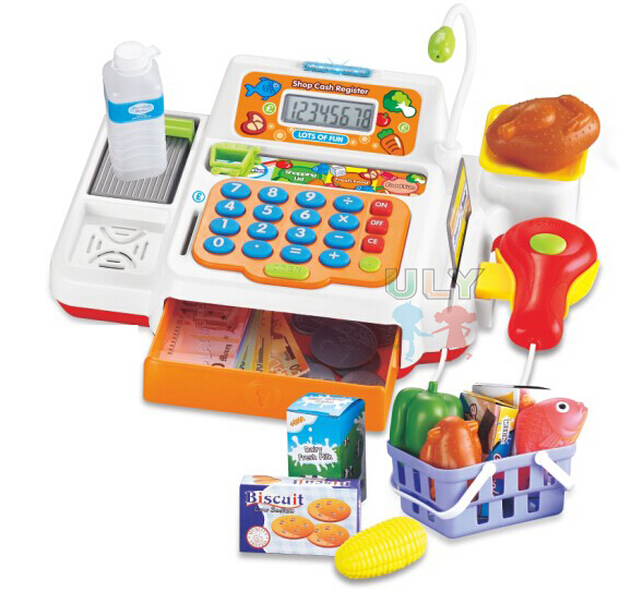 Funny Kids Play Cash Register Best Toy Cash Registers Multifunctional