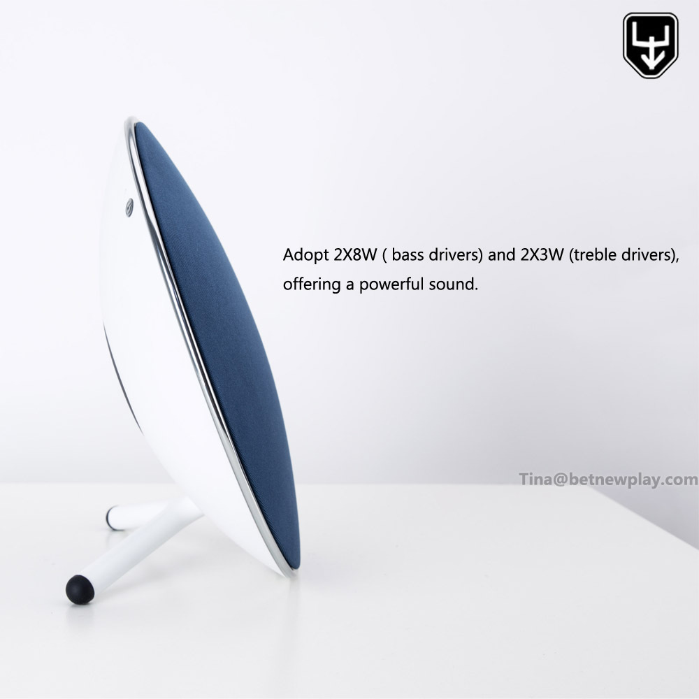 2016クリエイティブデザインbetnewムーン強力なワイヤレススピーカー重低音ポータブルbluetoothワイヤレススピーカーnfc仕入れ・メーカー・工場