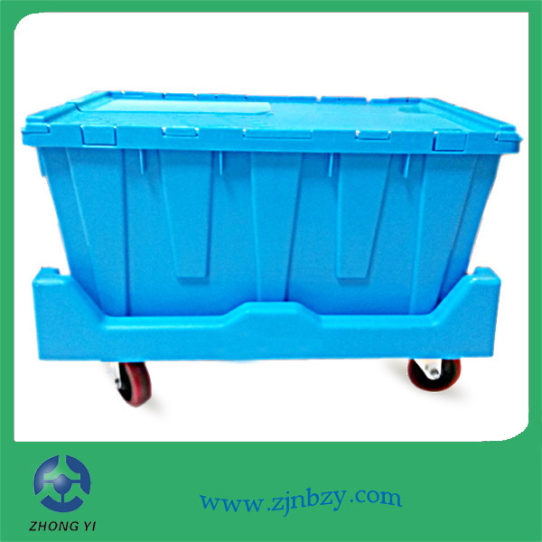 スタッカブル熱い販売のプラスチックボックスを移動するエコ- フレンドリーなプラスチックは、 ボックスを移動する問屋・仕入れ・卸・卸売り