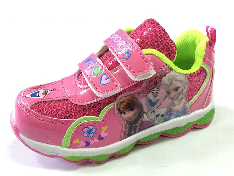 Kids Shoes China Manufacturers Frozen Shoes Anna Sport Shoes, View ...
