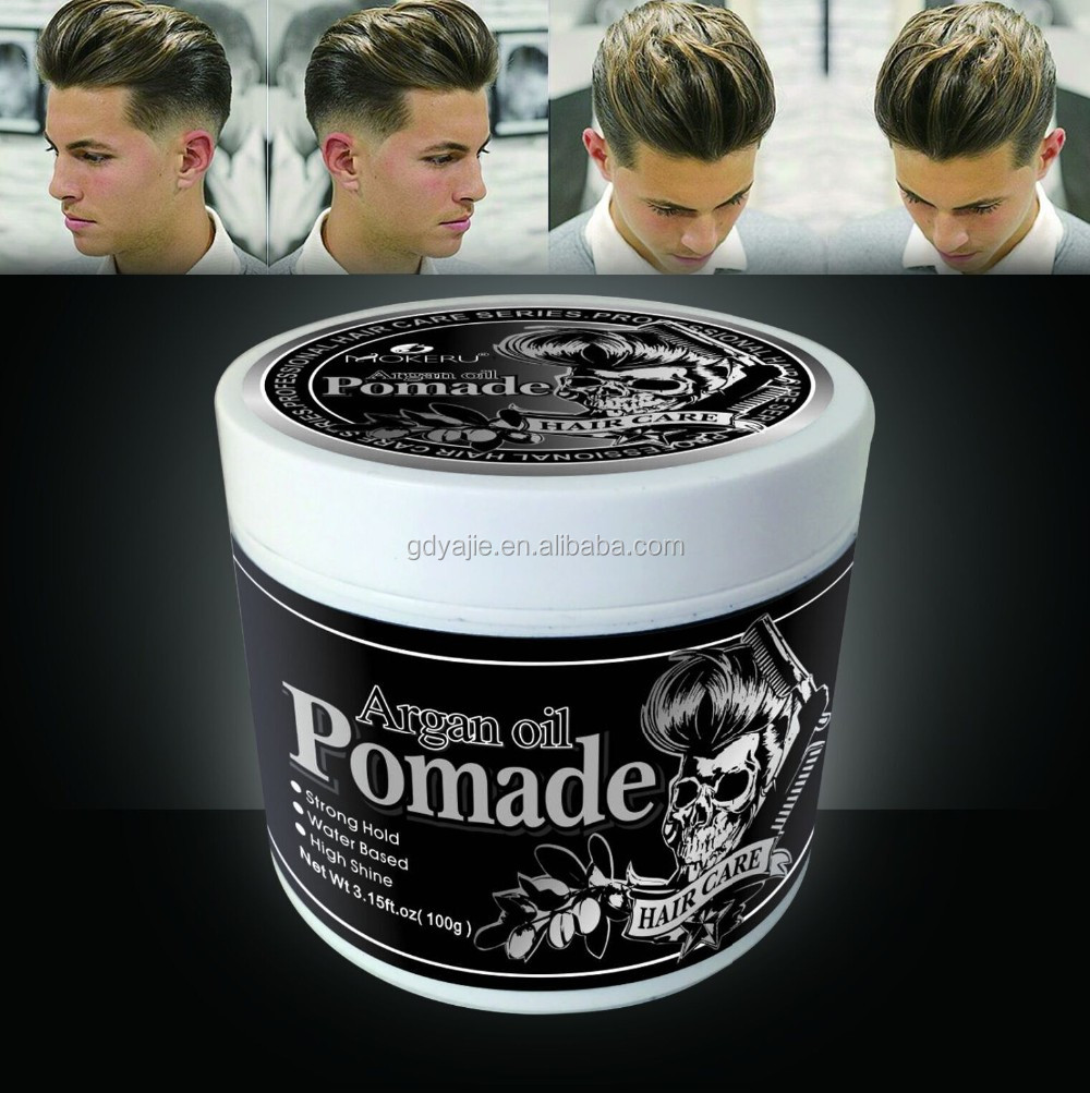 Oem Odm Natural 100g Wax Form Hair Pomade Water Based Firm Hold