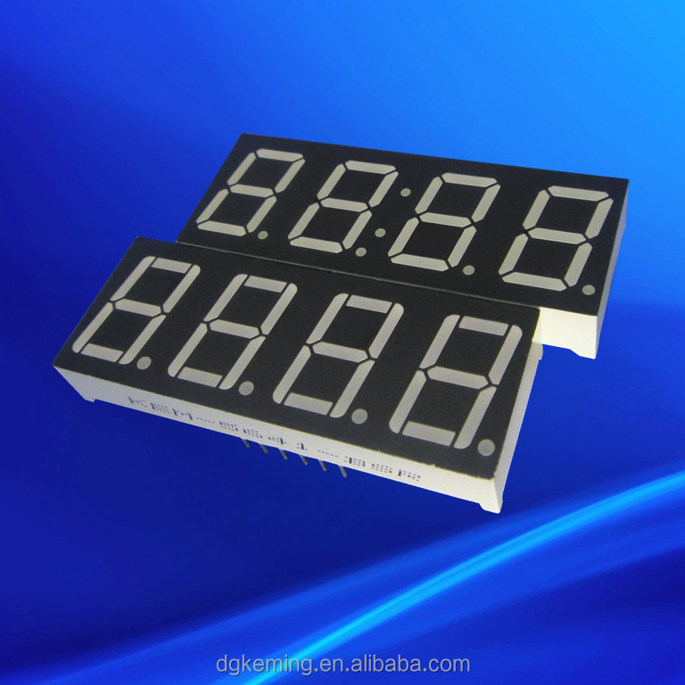 Ultra red indoor 5641 inch 7 segments 4 digit led numeric display