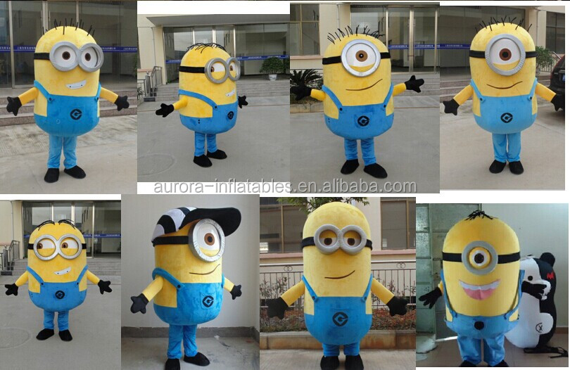 ハロウィーンの衣装衣装スーツ14設計despicable私に手先のマスコット衣装大人用despicable私にのマスコットの衣裳仕入れ・メーカー・工場