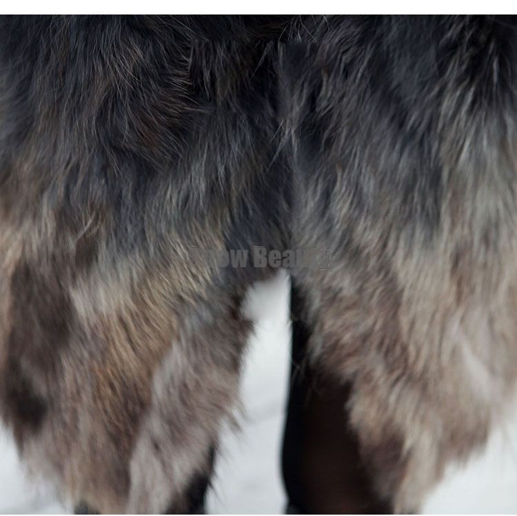 long raccoon fur vest real fur (22)