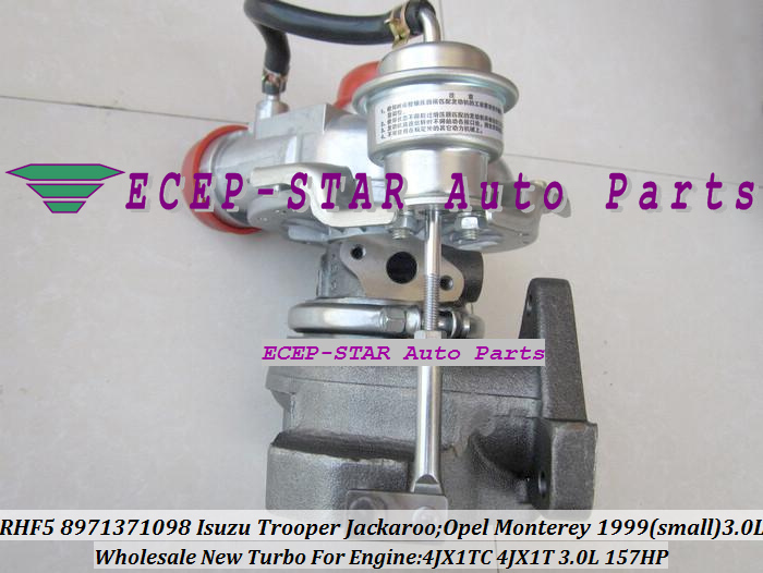 RHF5 098 8971371098 Turbo Turbocharger For ISUZU Trooper 1999-04 HOLDEN Jackaroo OPEL Monterey 4JX1TC 4JX1T 3.0L 157HP (3)