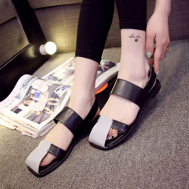 2016最新女性韓国フラットサンダルセクシーな夏のサンダルの靴女性仕入れ・メーカー・工場