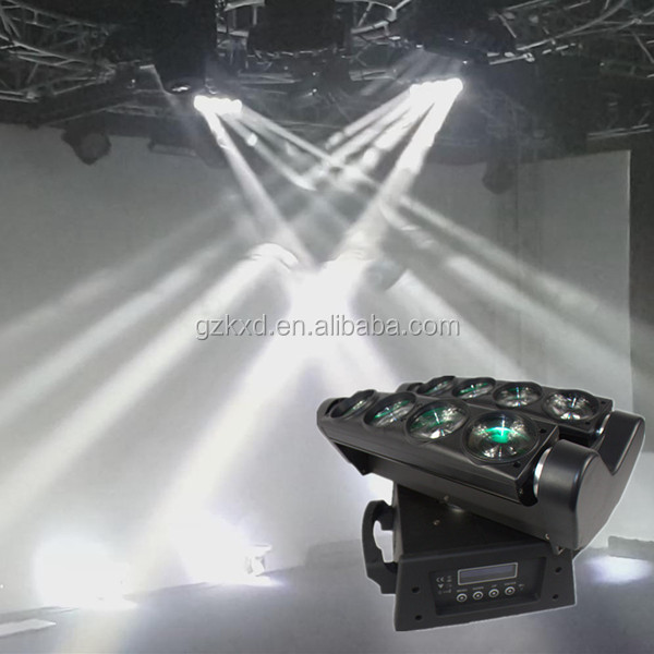 新しい白2014年/4in1rgbwledスパイダービーム8眼10wledステージライト問屋・仕入れ・卸・卸売り