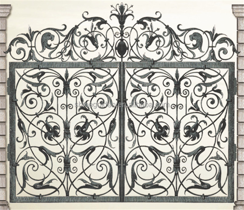 China Supplier Safety Door Design With Grill Metal Door Frame Iron