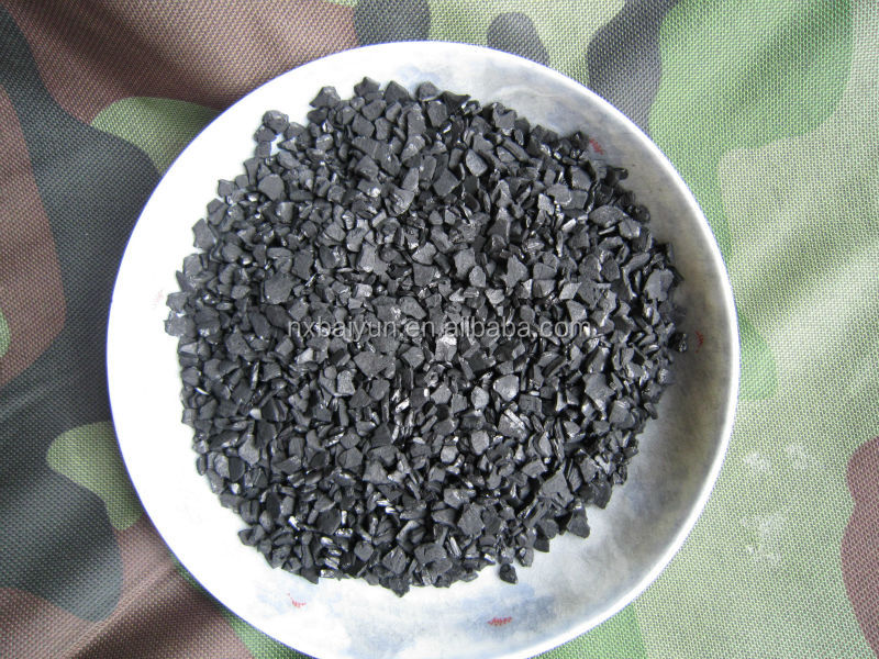 4-8 mesh coconut shell steam active carbon for potable water treatment