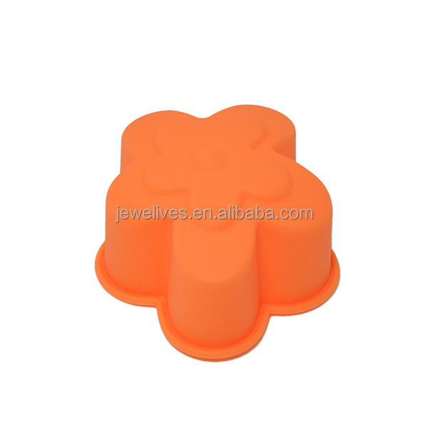 Reusable round shape FDA silicone muffin cake cups