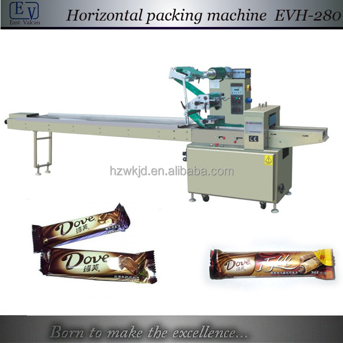 new chocolate bar wrapping machine