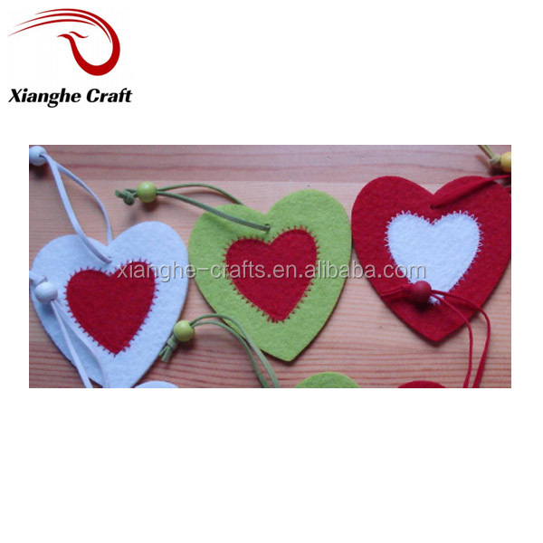 良い品質1mm印刷された心臓の形は工芸用フェルト問屋・仕入れ・卸・卸売り