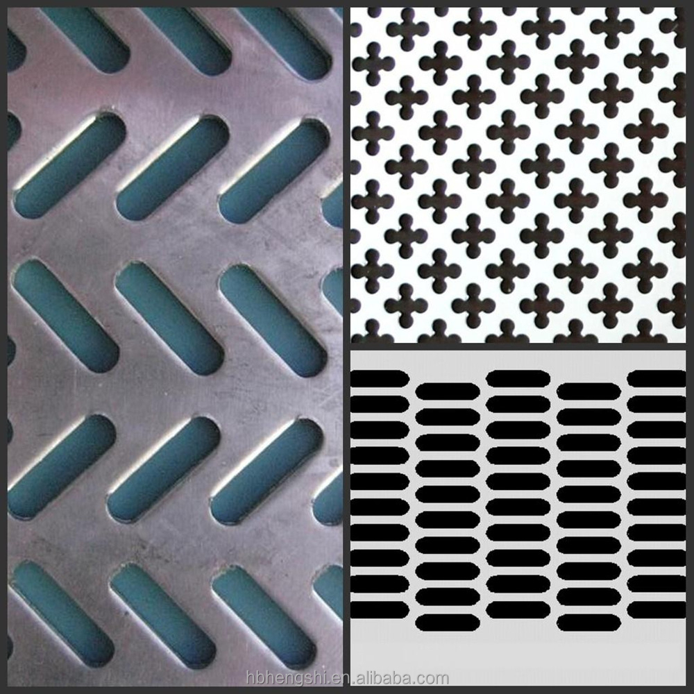 Perforated Metal Mesh/perforated Plastic Mesh Panel/thin Metal Sheet
