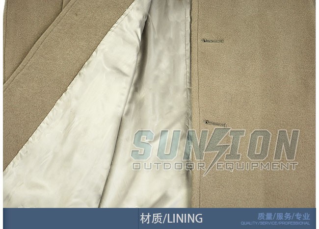 公式のオーバーコートを採用している複合ポリエステルで耐風に適し役員着用仕入れ・メーカー・工場