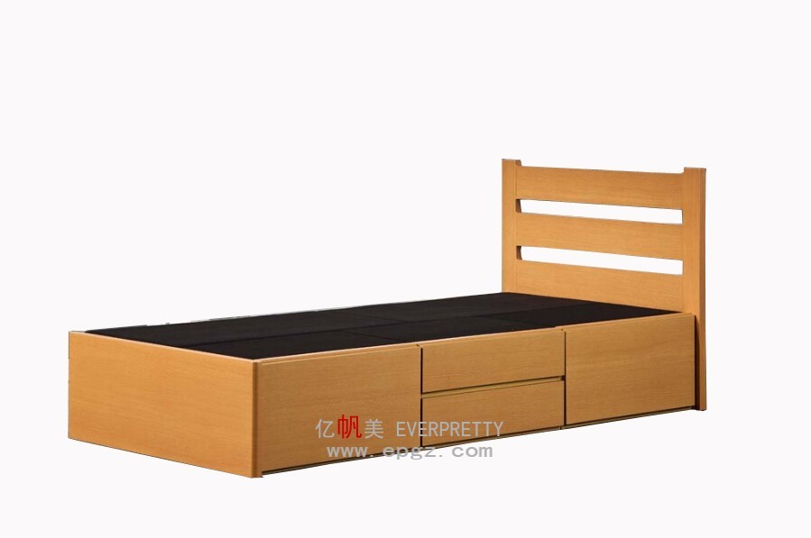 sf-12bk-single bed wooden