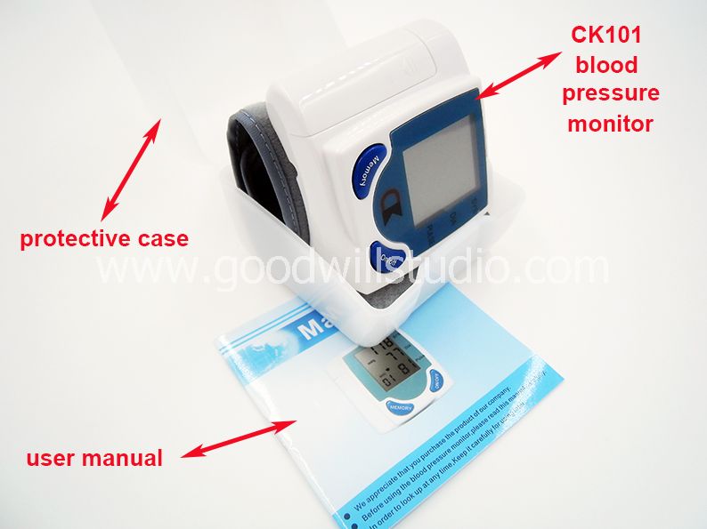 ck101、 携帯型パーソナル手首の血圧計、 腕時計の血圧モニター問屋・仕入れ・卸・卸売り