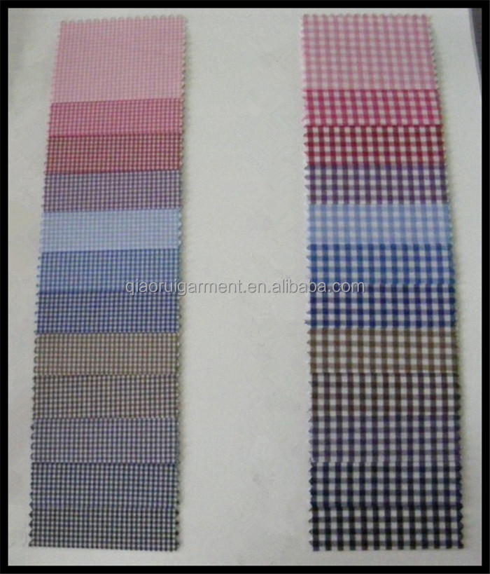 メンズ高品質の長い袖カッタウェイの襟のピンクのチェック柄シャツフレンチカフ仕入れ・メーカー・工場