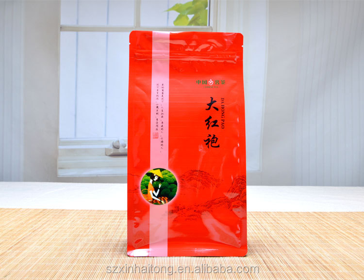 custom printing back seal side gusset plastic tea bag