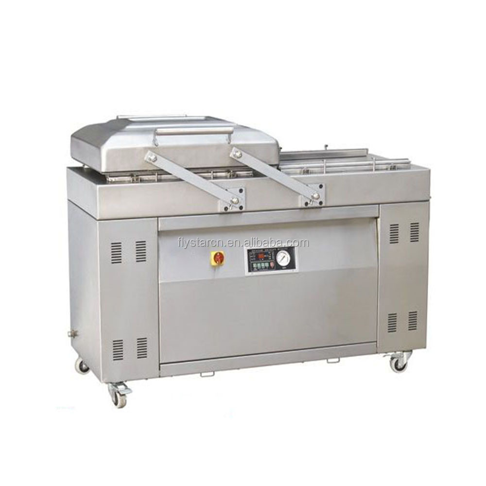 Seafood Rice Dz600 Manual Electric Semi Automatic Double Chamber