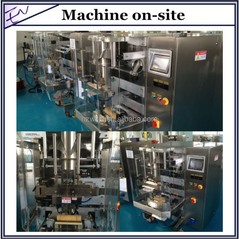 Automatic form fill seal saffron pouch packing machine
