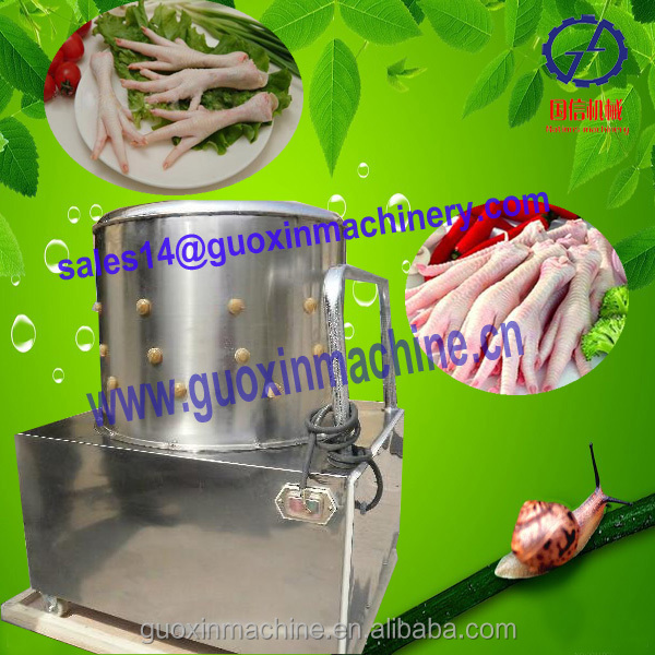 High efficient chicken feet processing line