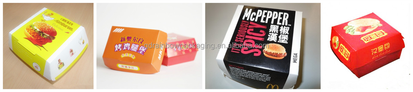 wholesale customized paper cake box with handle