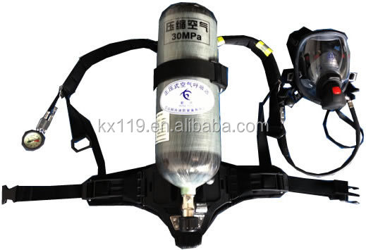 Rhzk6.8l/9l/30mpaで3c認証正圧空気呼吸装置問屋・仕入れ・卸・卸売り