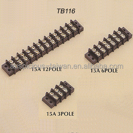 熱可塑性ul94-v015a300vac複列tb14バリアターミナルブロック( tb116f)仕入れ・メーカー・工場