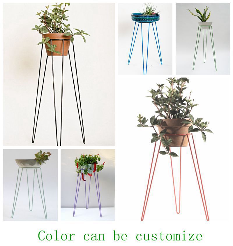 Wholesale Fancy Design Indoor Metal Iron Wire Flower Display Stand