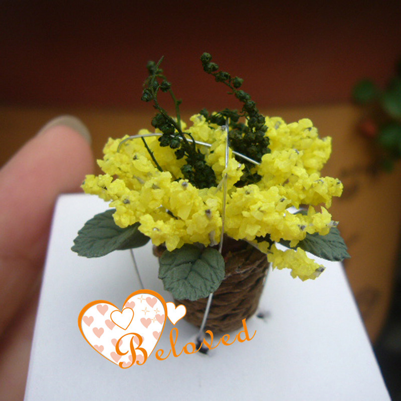 ミニチュアドールハウスのミニチュア花の植物のための卸売業者問屋・仕入れ・卸・卸売り