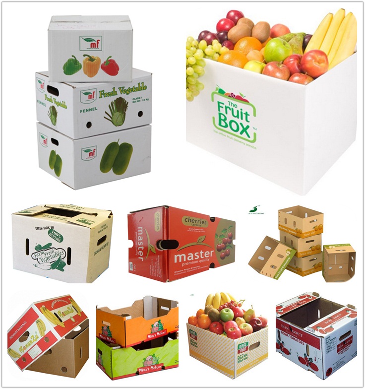 Custom Printed 7ply Triple Wall Watermelon Bin Box Packaging Box Buy