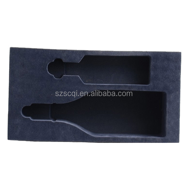 Useful and safe custom eva glasses case for red wine and brand white wine
