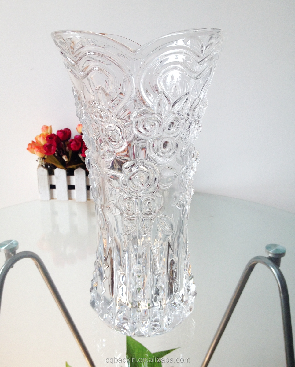 Manufacturer Wholesale High Grade Decorative Crystal Vases For