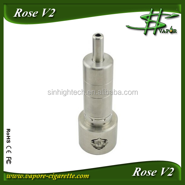 High Quality Rose V2 atomizer 510 Connector Stainless Steel 316 1:1 clone RDA in stock