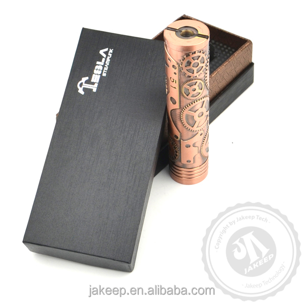 2014 newest factory price punk style Tesla full mechanical mod Steam Punk mod