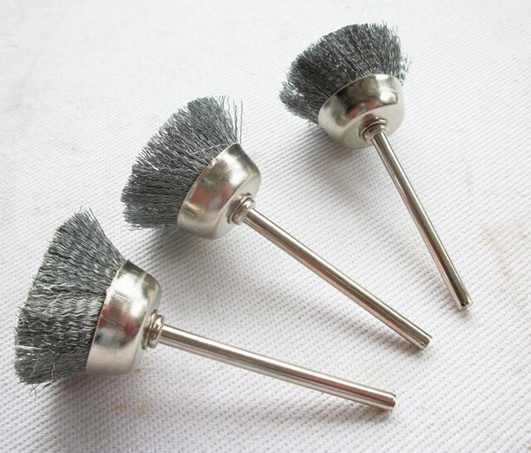 Soft-bristle Dremel Brass Brush