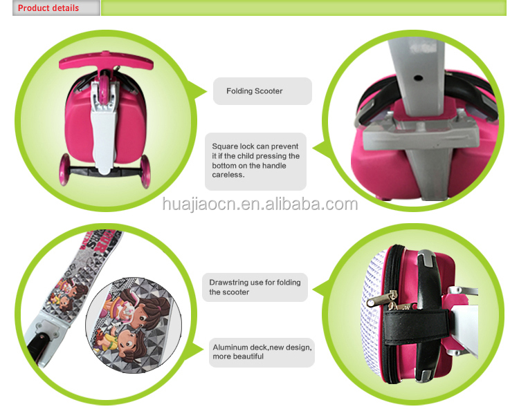 熱い販売の子供のスーツケーススクーター新しい設計仕入れ・メーカー・工場