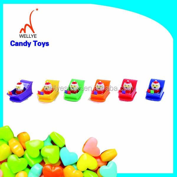 Hot selling christmas wind up car candy toy