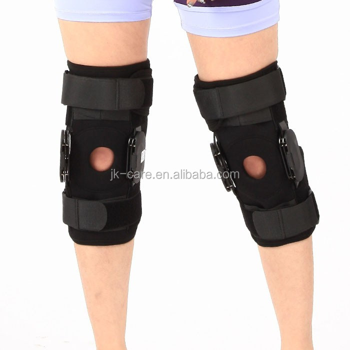医療ヒンジ式膝ブレースオープン膝蓋骨膝サポート整形外科acl pcl lcl医療膝装具仕入れ・メーカー・工場