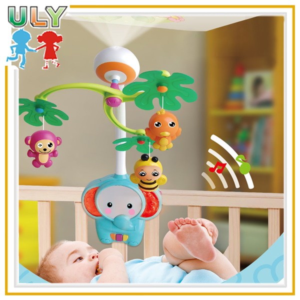 En71 3 In 1 Infant Bed Bell Crib Toys Musical Baby Mobile View