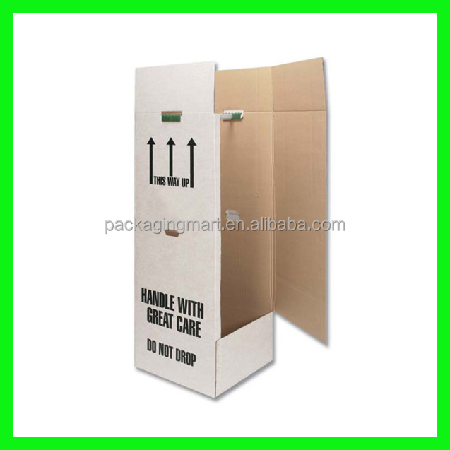 N973 Large Wardrobe Boxes,Bedroom Corrugated Cardboard Clothes Closet