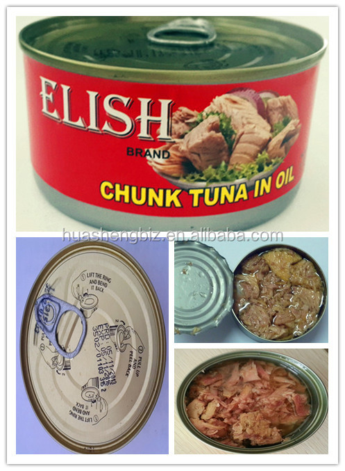 Canned chunk light tuna ,canned tuna in vegetable oil/in soybean oil