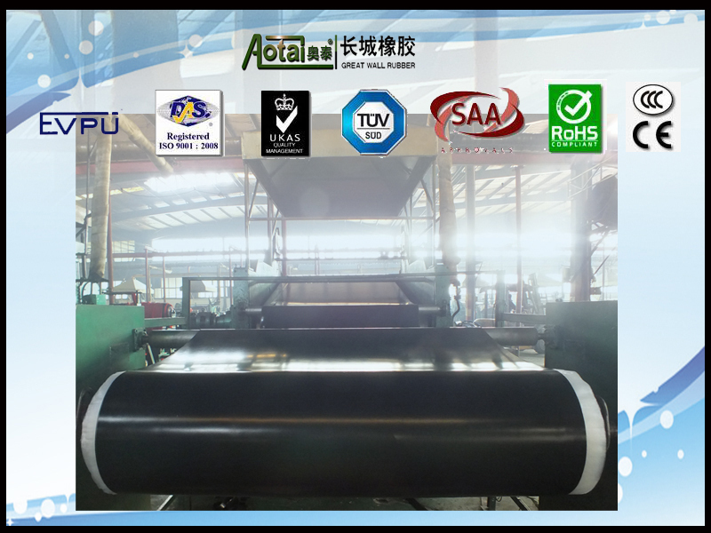 Rotocure Waterproof Rubber Lining EPDM Rubber Mat Rubber Sheets