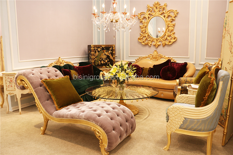Luxury Italian High End Royal Grey Leather Sofa Set New Classical