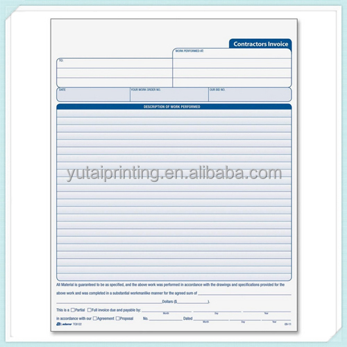 vistaprint invoices