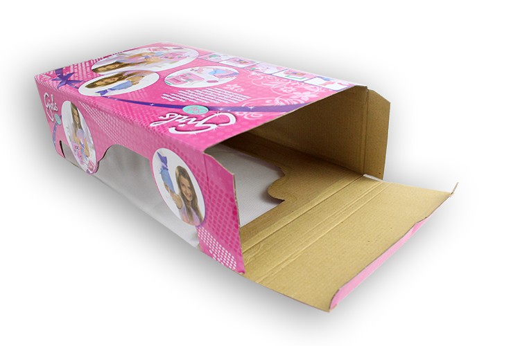人気のトップ売主段ボール人形包装紙箱でクリアウィンドウ使用用プロモーション仕入れ・メーカー・工場