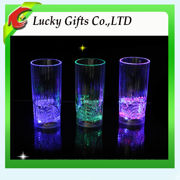 LED Flashing Goblet, Flashing Barware, Acrylic Champagne Glass