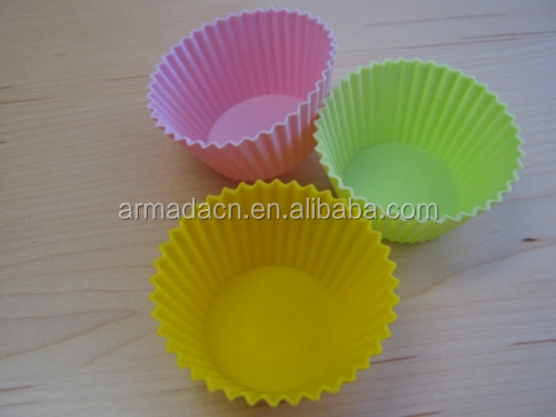 Multi-function Eco-friendly Round shape silicone cake decorating molds